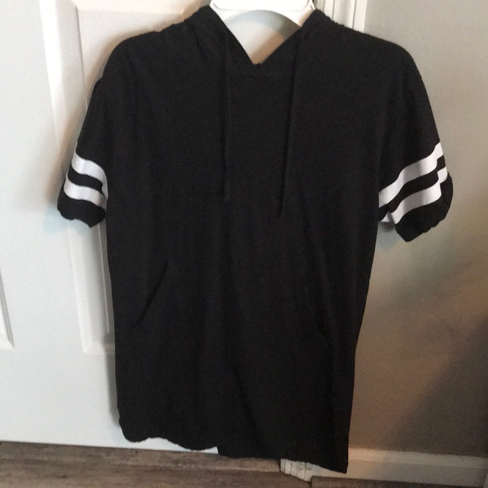 A black long top